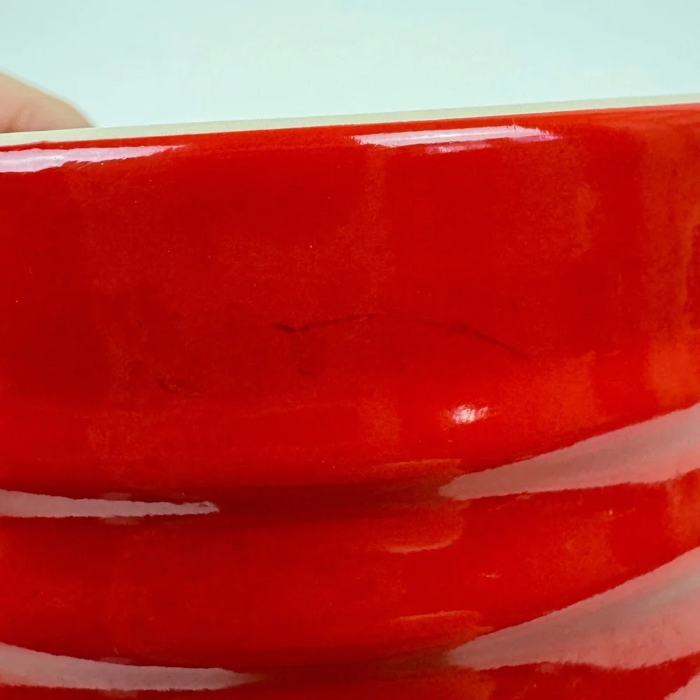 Le Creuset Cherry Red Medium Ceramic Crock